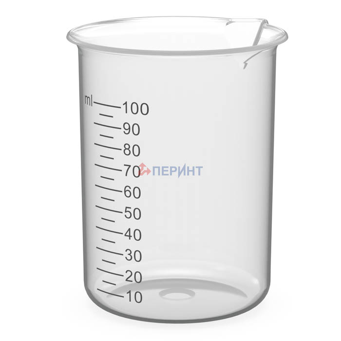 Стакан мерный с носиком 100 