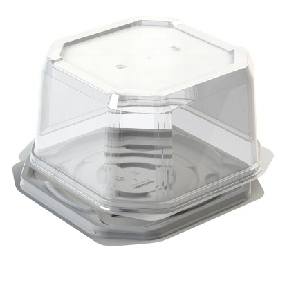 Контейнеры одноразовые пластиковые упаковочные УК 260ВБ + УК 260Н