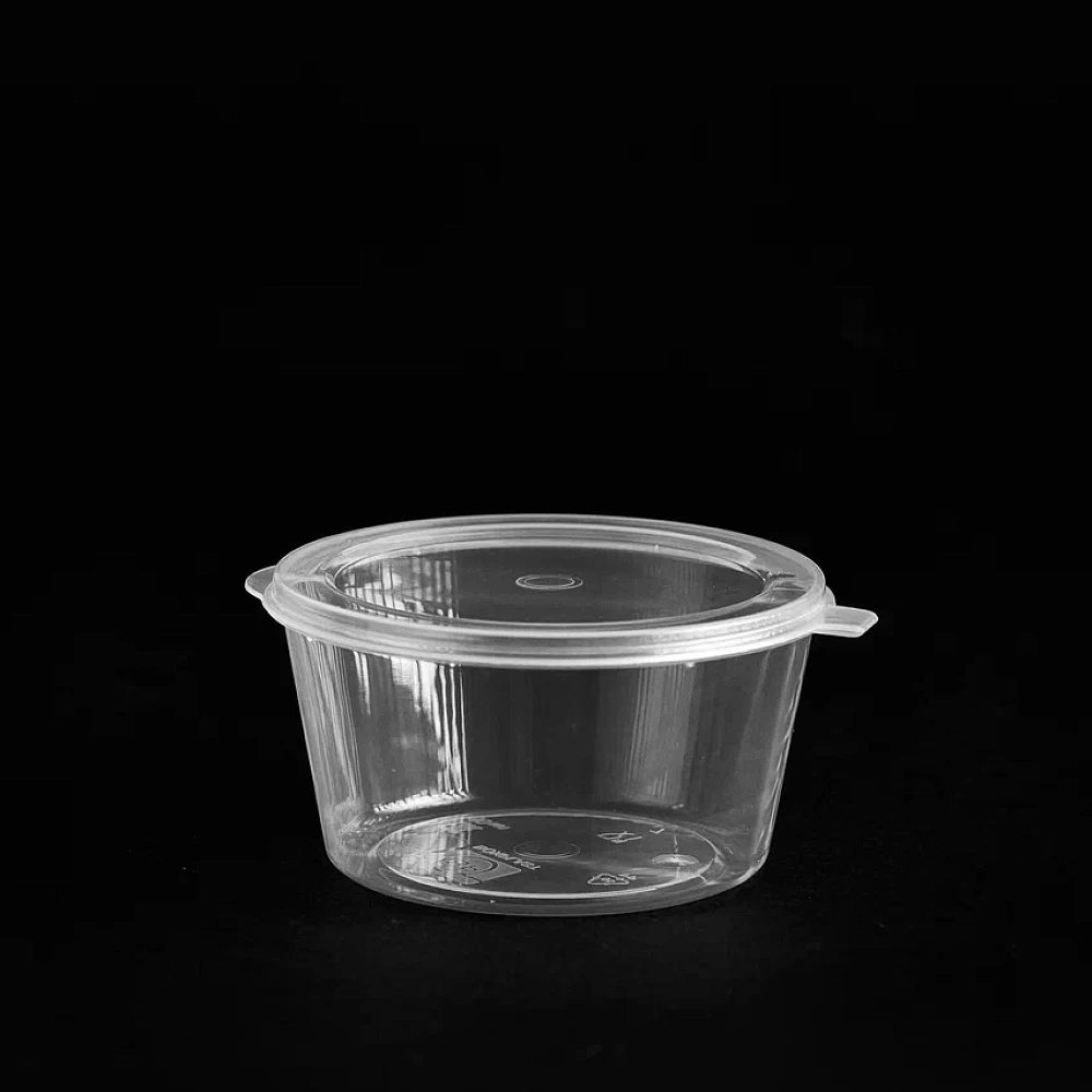 Контейнер Оптима с крышкой 80 мл Прозрачный 