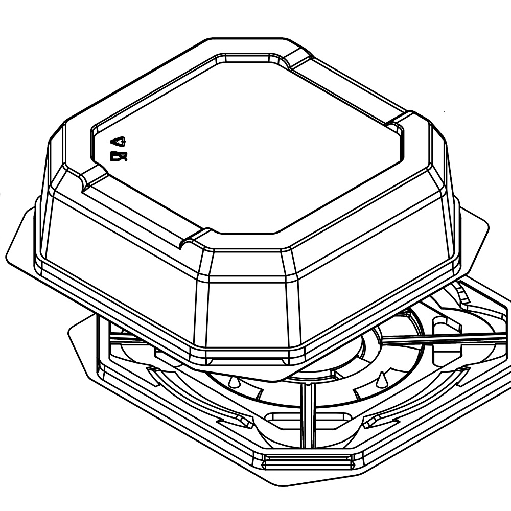 Упаковка для квадратных тортов УТ-200/70