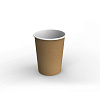 Стакан бумажный для горячих напитков 350 мл Крафт